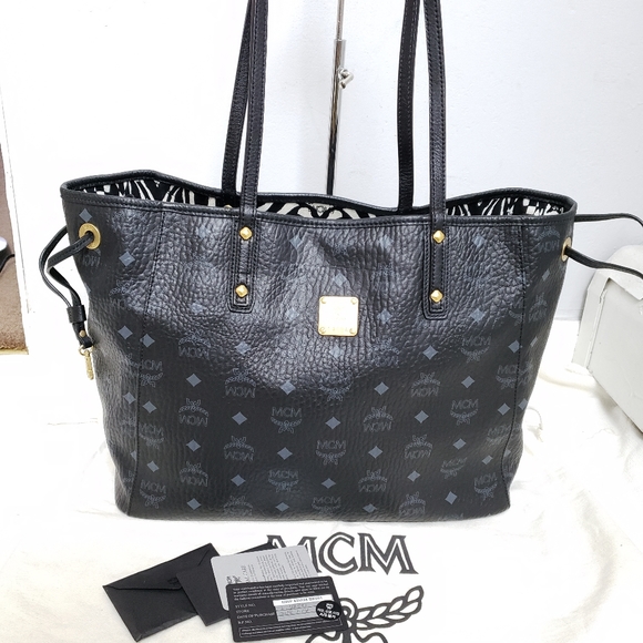 MCM Handbags - 100% Authentic MCM large reversible shopper tote